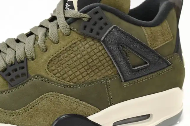 Reps TB Medium Air 4 Olive Craft Jordan FB9927-200 0502